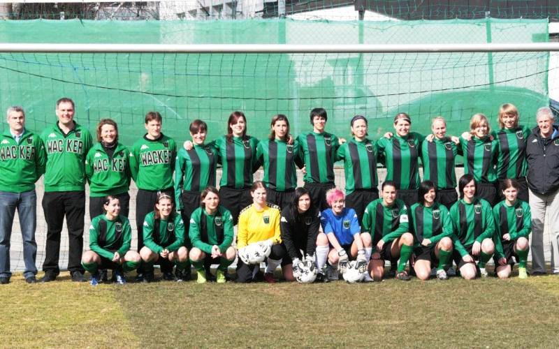 Die erfolgreichen Damen des FC Wacker Innsbruck